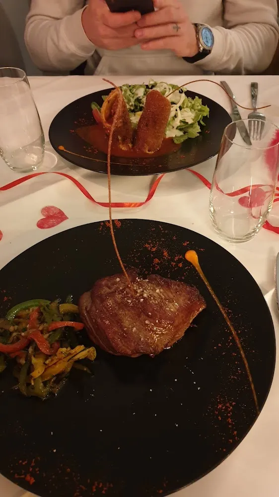 Filet de Bœuf Sauce Crème Champignons